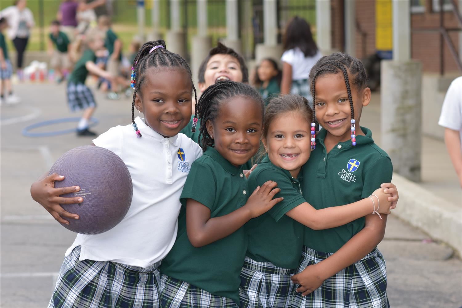 Elementary Knights Smiling